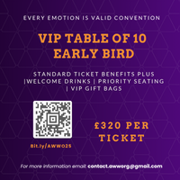 VIP Table of 10 Early